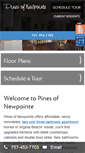 Mobile Screenshot of pinesofnewpointe.com